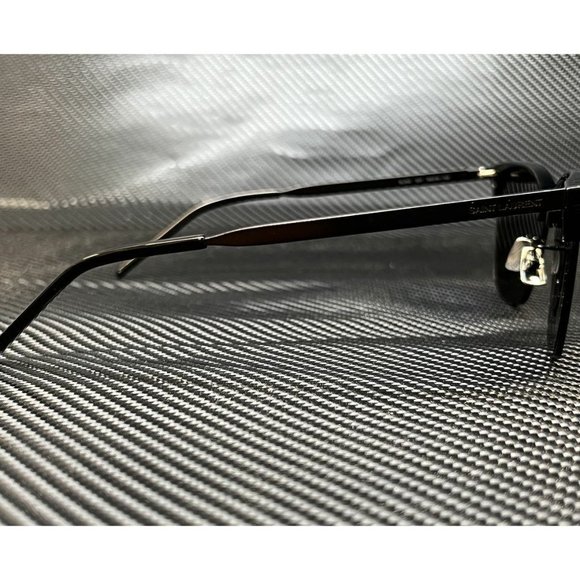 Saint Laurent Blacked Out Men's Sunglasses - Picture 3 of 4